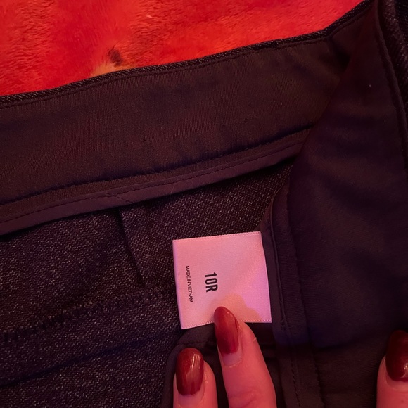 Express Editor Mid Rise Boot in Heather Blue - Picture 6 of 11